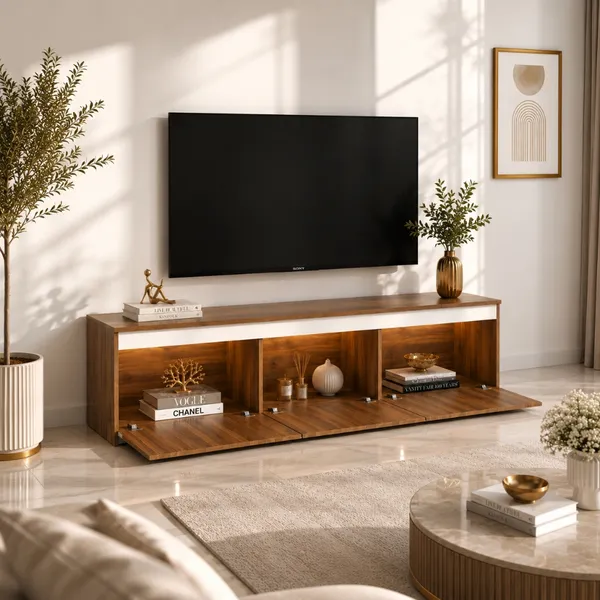 Spyder_Craft_A9_Tv_Unit_Modern_Free_Standing_Tv_Stand_180Cm_Miniature_Walnut