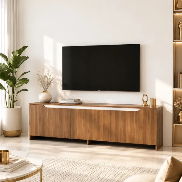 Spyder_Craft_A9_Tv_Unit_Modern_Free_Standing_Tv_Stand_180Cm_Miniature_Walnut