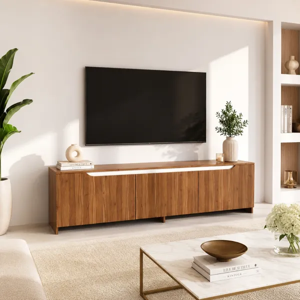 Spyder_Craft_A9_Tv_Unit_Modern_Free_Standing_Tv_Stand_180Cm_Miniature_Walnut