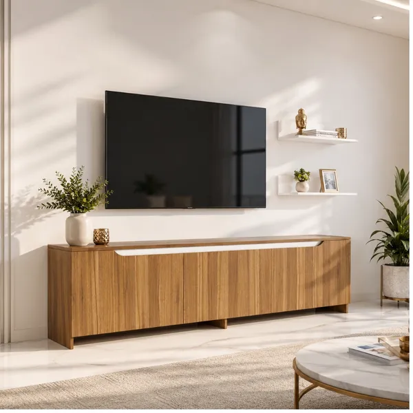 Spyder_Craft_Lotus_Engineered_Wood_Tv_Entertainment_Unit_Stand_Setup_Box_Tv_Cabinet_With_Wall_Mounted_Cabinet_For_Books_Decor_Display_Unit_Nice_Lyon_And_White_Assembly_DIY