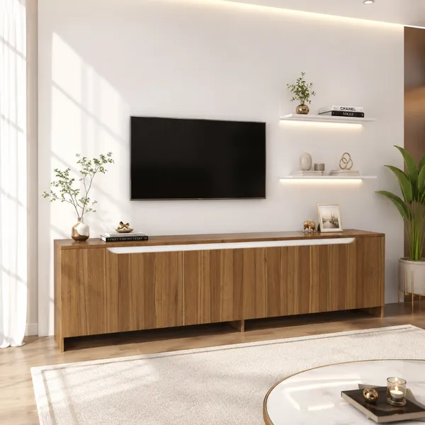 Spyder_Craft_Lotus_Engineered_Wood_Tv_Entertainment_Unit_Stand_Setup_Box_Tv_Cabinet_With_Wall_Mounted_Cabinet_For_Books_Decor_Display_Unit_Nice_Lyon_And_White_Assembly_DIY