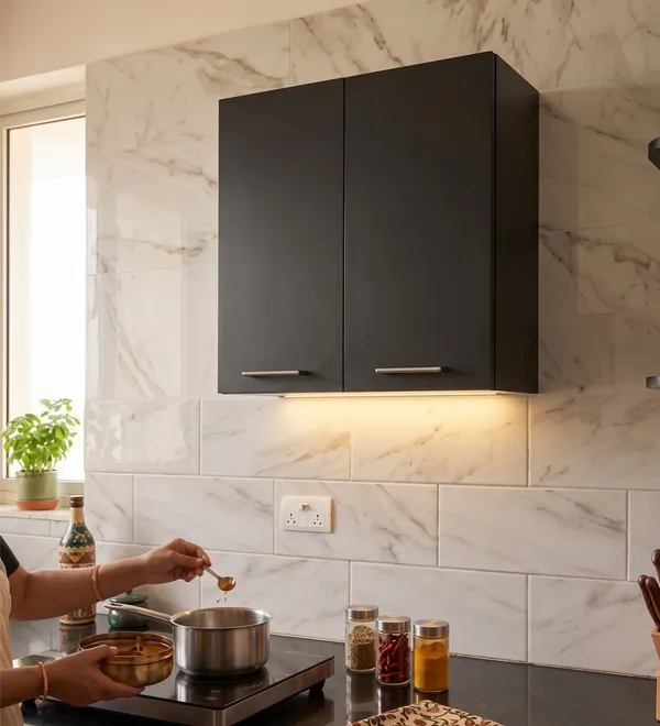 Spyder_Craft_Two-Door_Wall-Mounted_Kitchen_Cabinet_in_Black_Finish_|_Modern_Wooden_Storage_Unit