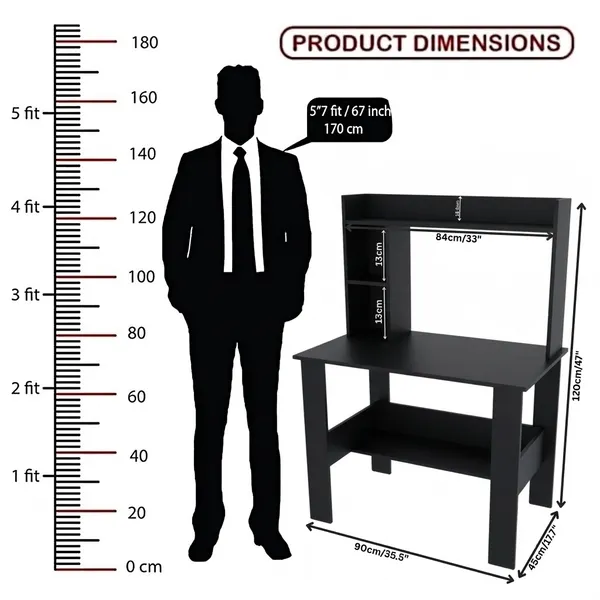 Spydercraft_Modern_Daisy_Study_Table|_Color:_Black