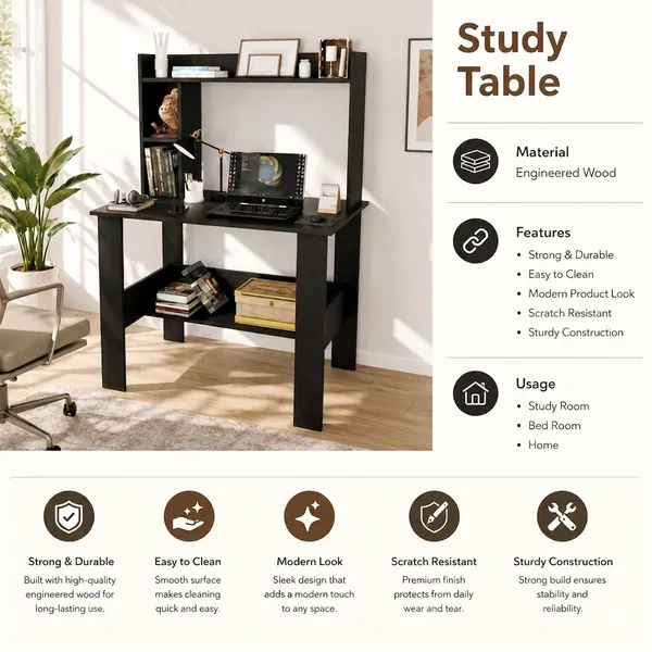 Spydercraft_Modern_Daisy_Study_Table|_Color:_Black