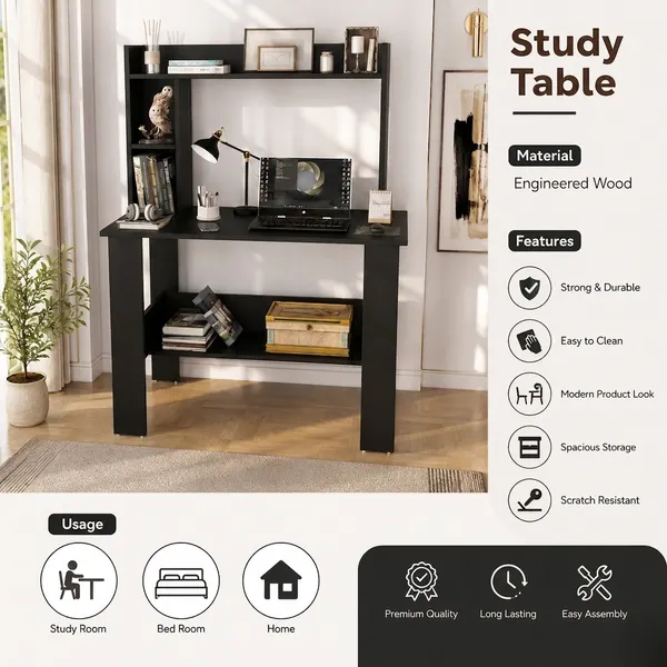 Spydercraft_Modern_Daisy_Study_Table|_Color:_Black