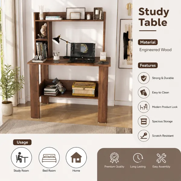 Spydercraft_Modern_Daisy_Study_Table|_Color:_Columbian_Walnut