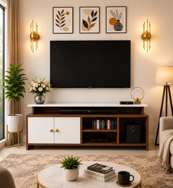 Spydercraft_Multipurpose_Modern_Marbay_TV_Unit_With_Storage_Display_Shelf_Space_Saving_Entertainment_Console_(Color:_Noce_Lyon_and_White)