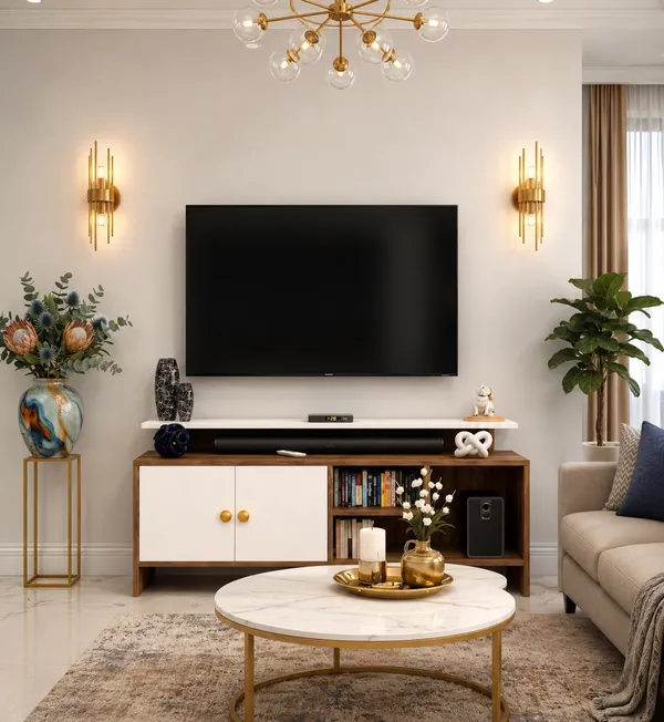 Spydercraft_Multipurpose_Modern_Marbay_TV_Unit_With_Storage_Display_Shelf_Space_Saving_Entertainment_Console_(Color:_Noce_Lyon_and_White)