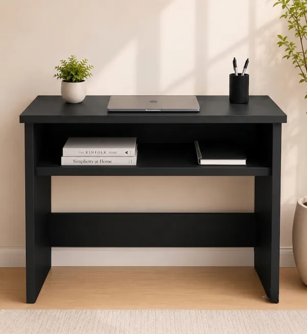 Spydercraft_NOVA_Study_Table_|_Black_Finish_|_Modern_Wooden_Study_Desk_for_Home_&_Office_|_Computer_Table_with_Storage_Shelf_|_DIY_Assembly