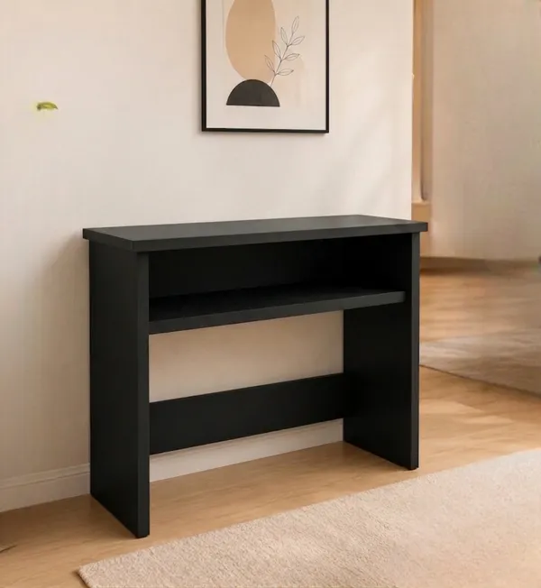 Spydercraft_NOVA_Study_Table_|_Black_Finish_|_Modern_Wooden_Study_Desk_for_Home_&_Office_|_Computer_Table_with_Storage_Shelf_|_DIY_Assembly