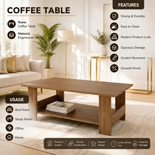 Spydercraft_Peony_Coffee_Table_|_Modern_Noce_Lyon_Coffee_Table_with_Open_Storage_Shelf_for_Living_Room