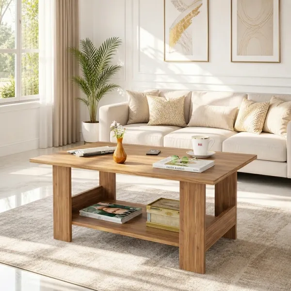 Spydercraft_Peony_Coffee_Table_|_Modern_Noce_Lyon_Coffee_Table_with_Open_Storage_Shelf_for_Living_Room