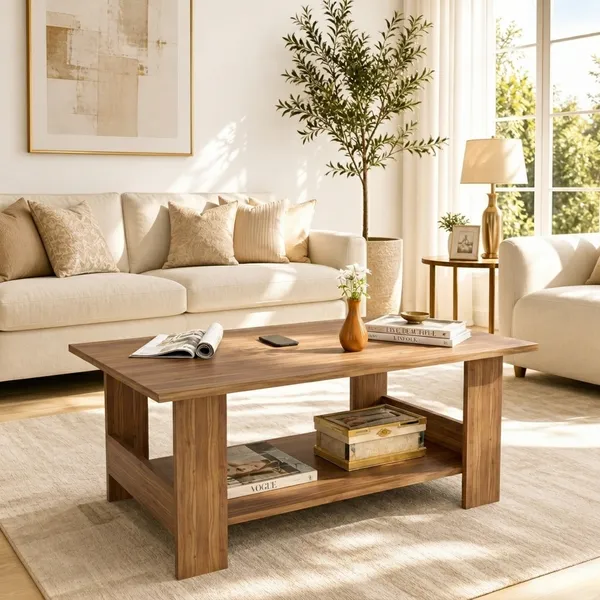 Spydercraft_Peony_Coffee_Table_|_Modern_Noce_Lyon_Coffee_Table_with_Open_Storage_Shelf_for_Living_Room