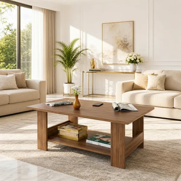 Spydercraft_Peony_Coffee_Table_|_Modern_Noce_Lyon_Coffee_Table_with_Open_Storage_Shelf_for_Living_Room