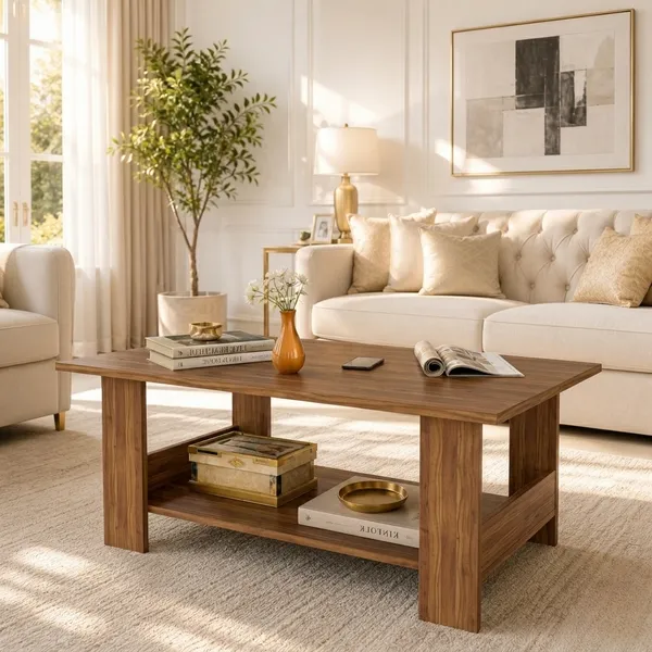 Spydercraft_Peony_Coffee_Table_|_Modern_Noce_Lyon_Coffee_Table_with_Open_Storage_Shelf_for_Living_Room