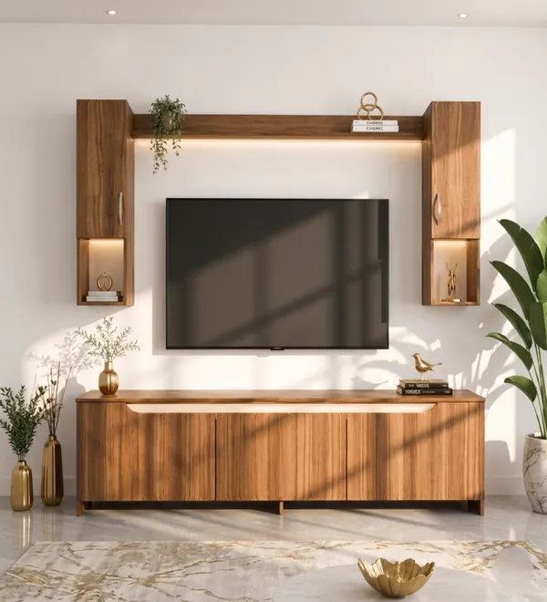 Spyder_Craft_Matte_Finish_M5_Tv_Unit_With_Wall_Shelf_Tv_Stand_With_Wall_Mounted_With_Shelf_For_Living_Room_And_Bedroom_Color_White_Miniature_Walnut_Assembly_DIY_Do_It_Yourself