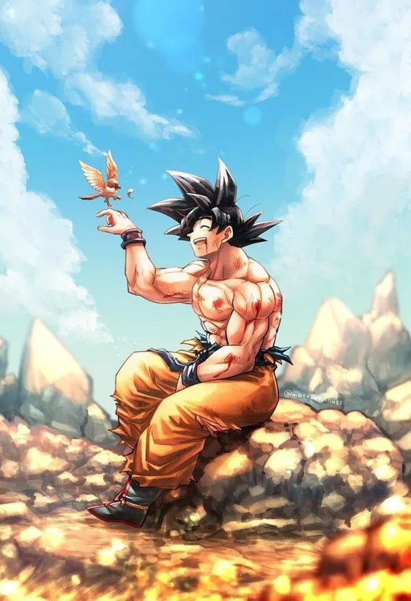 Victorious_Goku_Matte_Paper_Anime_Poster_-_Pack_Of_7