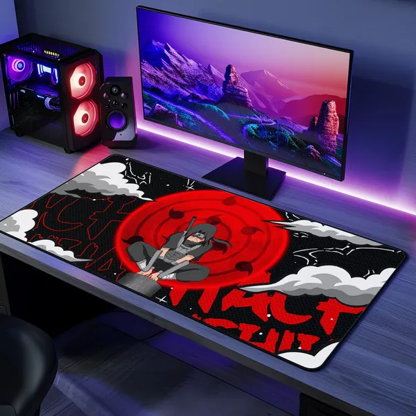 Rubber_Anime_Itachi_Red_Moon_Print_Desk_Mat