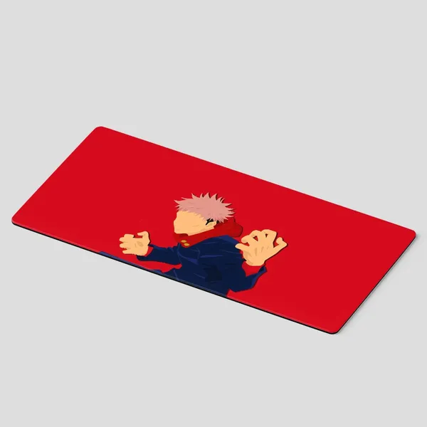 Rubber_Anime_Yuji_Itadori_Minimal_Print_Deskmat