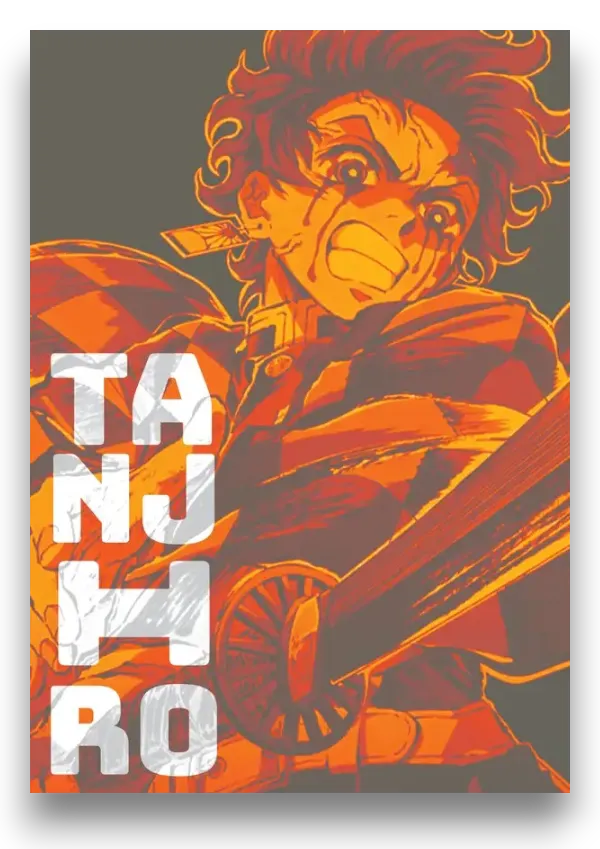Sun_Breathing_Polaroid_Effect_Anime_Poster_Matte_Paper_-_Pack_Of_7