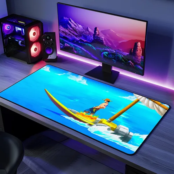 Lycra_Anime_Portgas_D_Ace_Multicolor_Deskmat