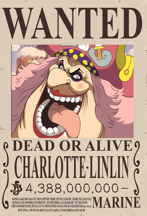 Big_Mom_Wanted_Poster_Anime_Wall_Art_Glossy_Paper_-_Pack_Of_7