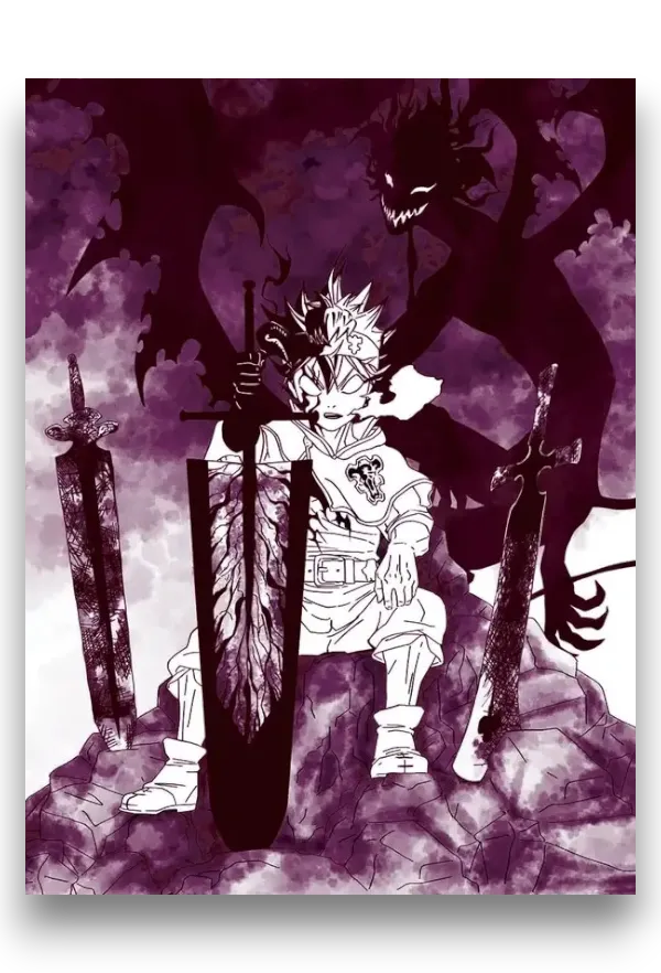 Half_Demon_Half_Human_Anime_Poster_Matte_Paper_-_Pack_Of_7