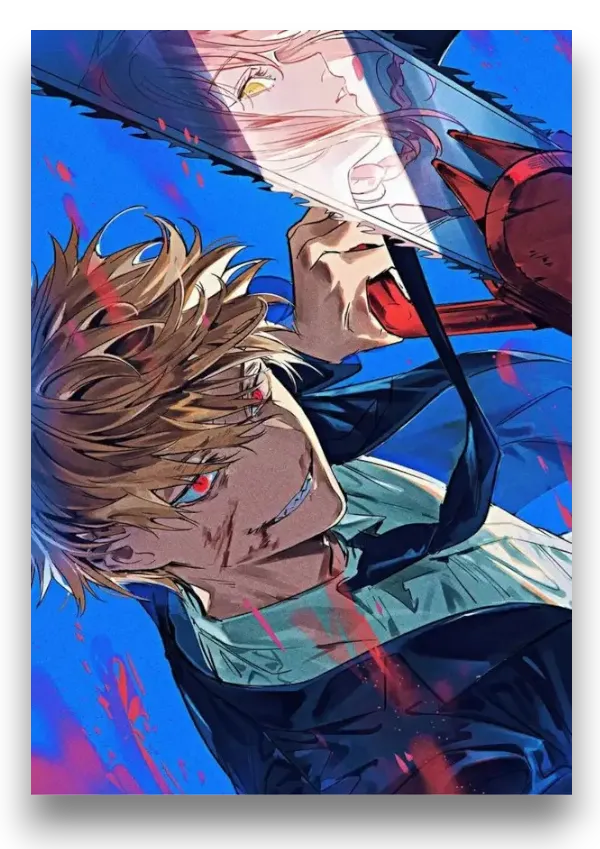 Denji_Anime_Matte_Paper_Poster_-_Pack_Of_7