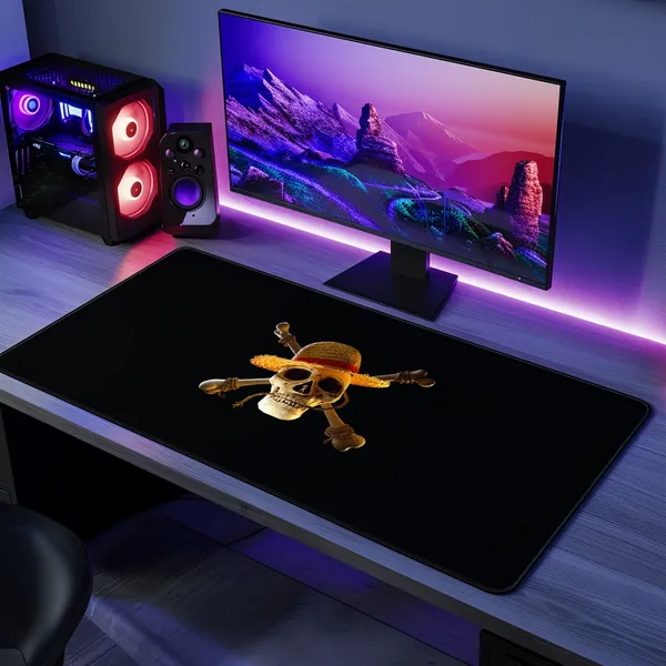 Lycra_Anime_One_Piece_Skull_Symbol_Print_Desk_Mat