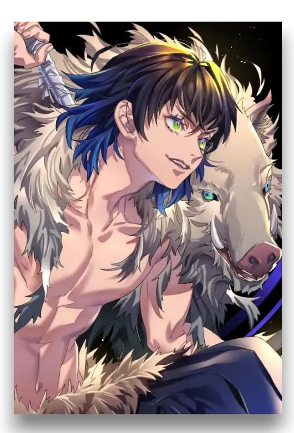 Inosuke_Anime_Poster_-_Pack_Of_7