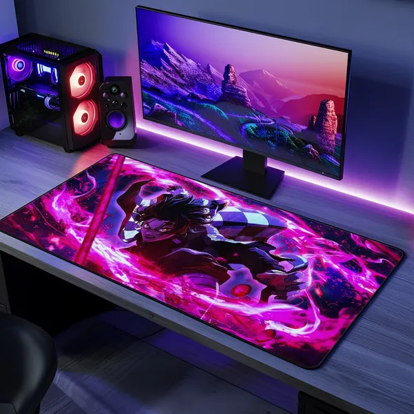 Lycra_Rubber_Anime_Tanjiro_Rage_Burst_Desk_Mat