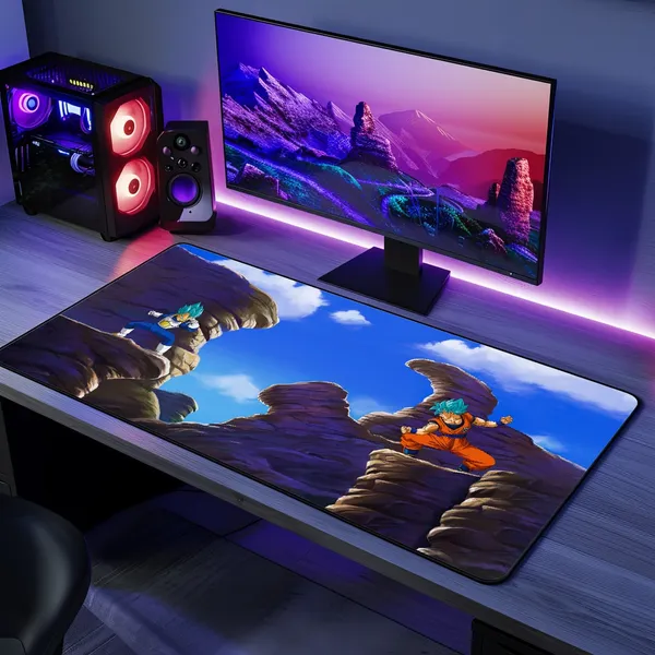 Lycra_Rubber_Anime_Goku_Vs_Vegeta_Desk_Mat