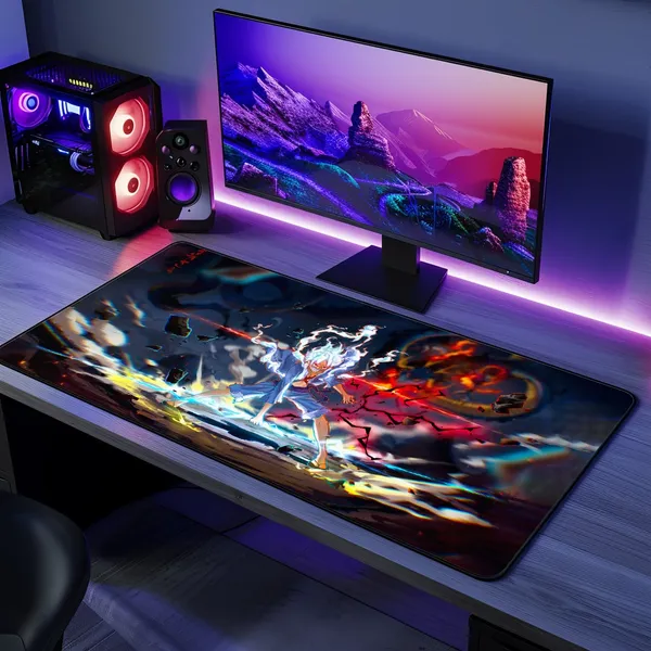 Rubber_Anime_Luffy_Gear_5_Power_Print_Desk_Mat