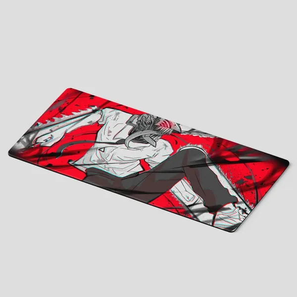 Lycra_Anime_Denji_Red_Rampage_Print_Desk_Mat