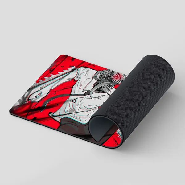 Lycra_Anime_Denji_Red_Rampage_Print_Desk_Mat