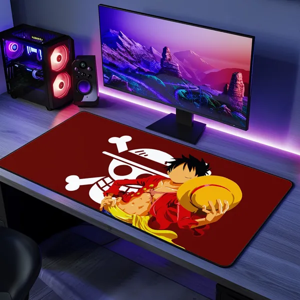 Rubber_Anime_Luffy_Minimalist_Print_Deskmat