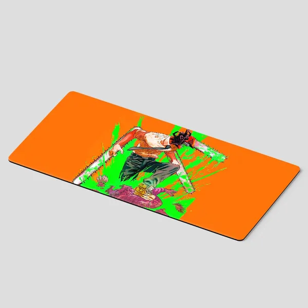 Lycra_Anime_Denji_Neon_Rage_Print_Desk_Mat