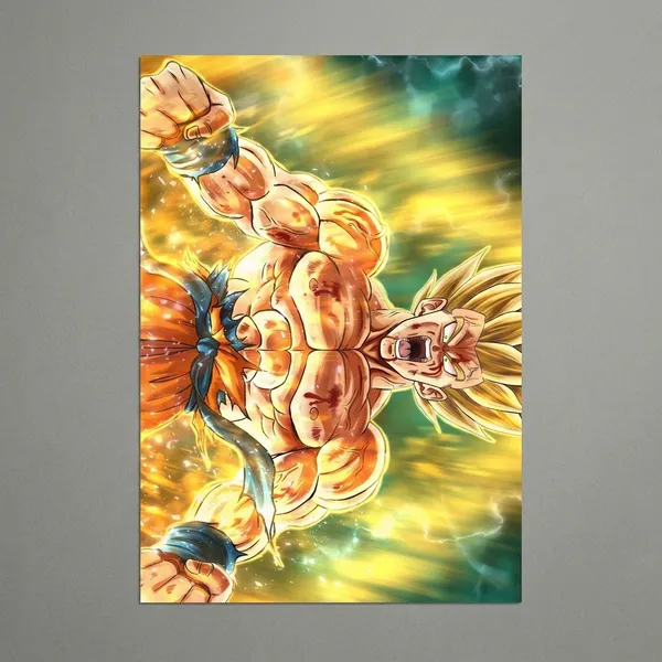 Super_Saiyan_Matte_Paper_Anime_Poster_-_Pack_Of_7