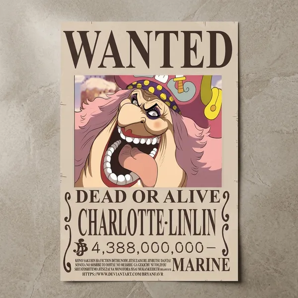 Big_Mom_Wanted_Poster_Anime_Wall_Art_Glossy_Paper_-_Pack_Of_7