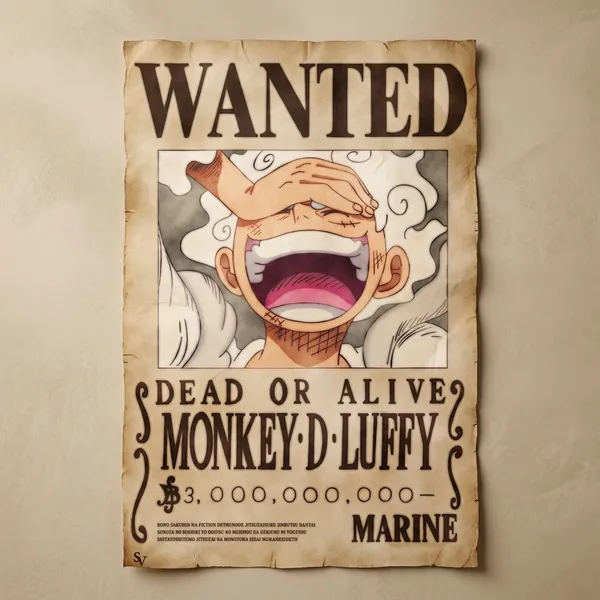Monkey_D_Luffy_Wanted_Matte_Anime_Poster_-_Pack_Of_7