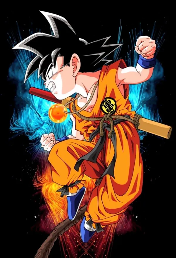 Kid_Goku_Matte_Paper_Anime_Poster_-_Pack_Of_7