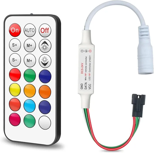 3-PIN_LED_Controller,_RF_Wireless_Remote_Control,_DC5V/12V/24V_Mini_Controller_for_Dream_Color_WS2812B_WS2812_WS2811_Light_Strips_(21_Key)