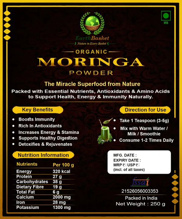 Organic_Moringa_Powder_For_Healthy_Snack