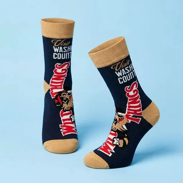 Navy_Blue_Cotton_Novelty_Printed_Crew_Socks_For_Women