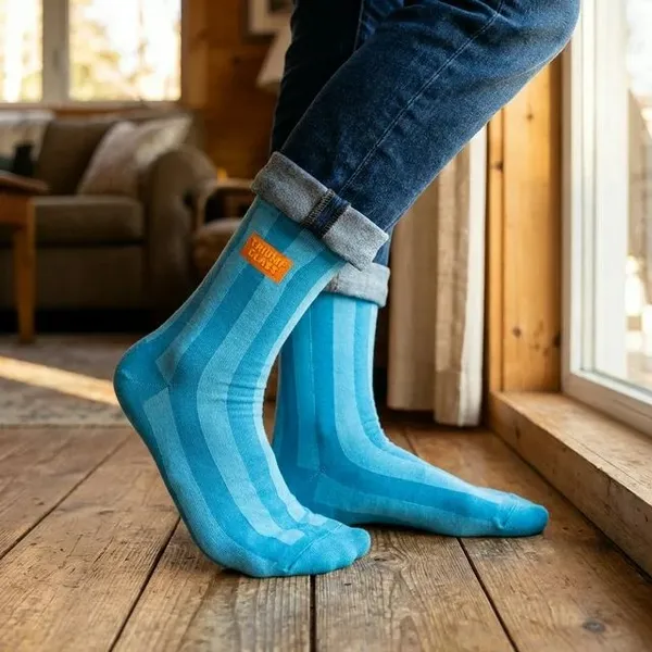 Turquoise_Blue_Vertical_Stripe_Crew_Socks