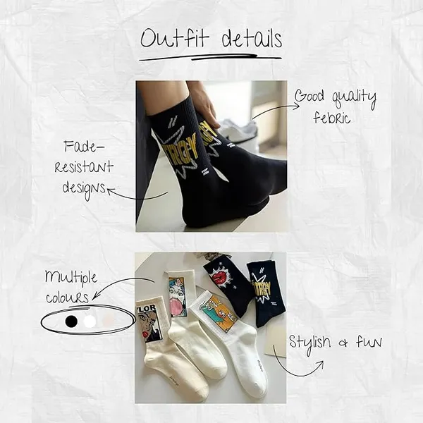 Pop_Culture_Crew_Aesthetic_Streetwear_Socks_-_Pack_of_4_|_Premium_Cotton_Crew_Socks