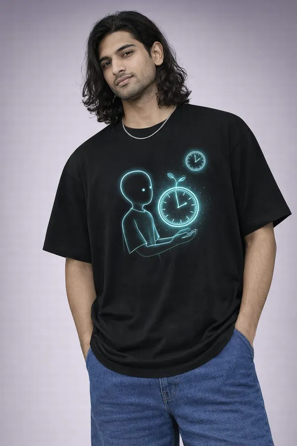 Black_Cotton_Oversized_Graphic_Print_T-Shirt_For_Men