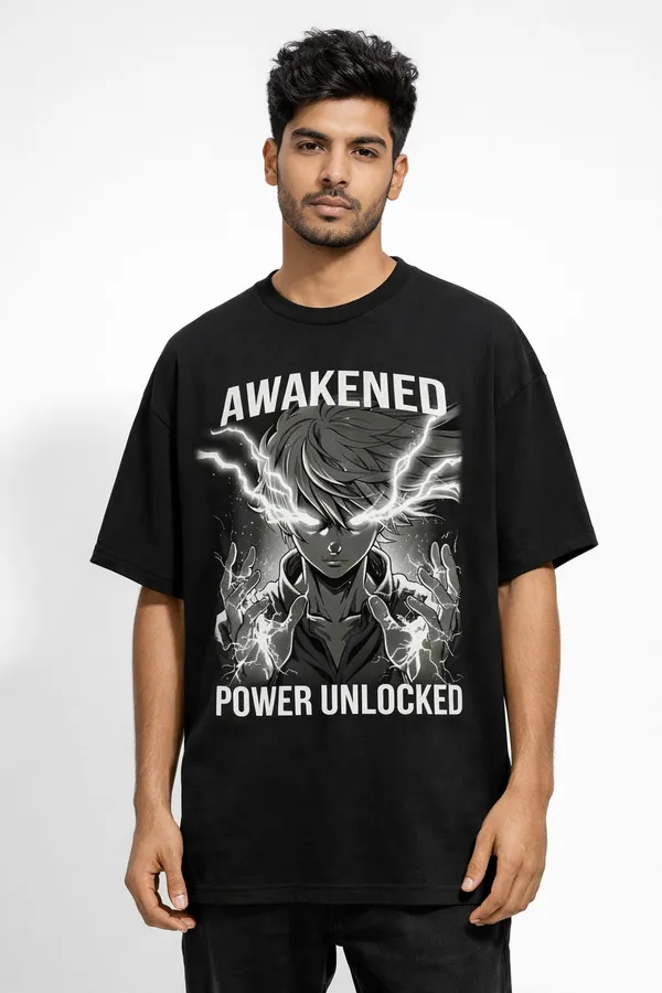 Black_Cotton_Oversized_Anime_Graphic_Print_T-Shirt_For_Men