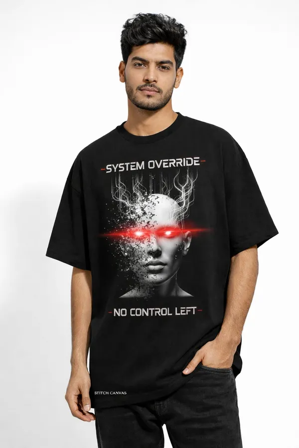 Black_Cotton_Oversized_Graphic_Print_T-Shirt_For_Men
