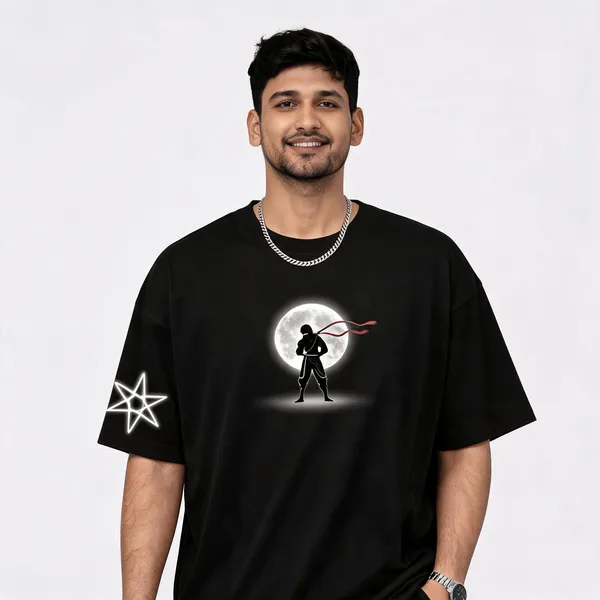 Black_Cotton_Graphic_Print_Oversized_T-Shirt_For_Men
